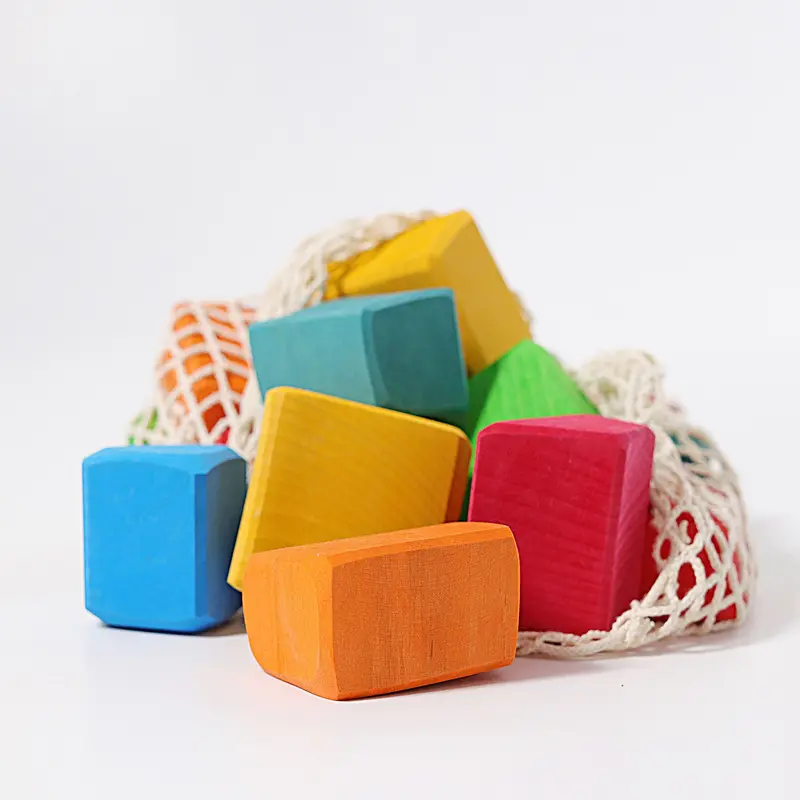 Grimm'S Colored Waldorf-Inspired Building Blocks 1