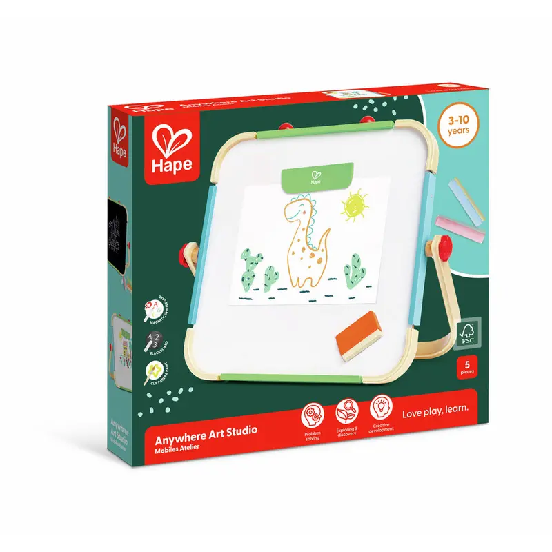 Hape Anywhere Art Studio – Portable Creative Station 1