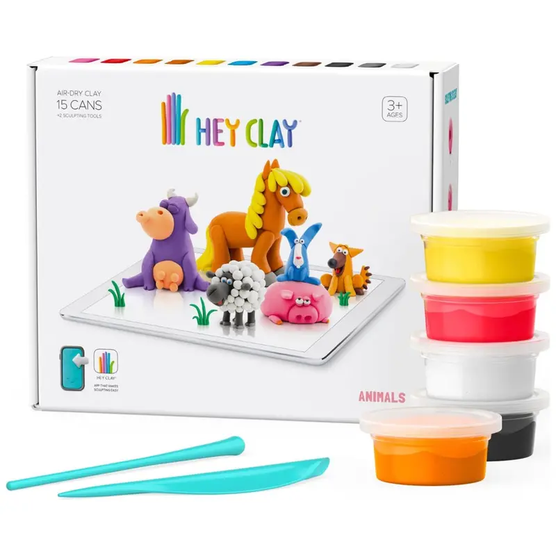 Hey Clay Animal Sculpture Modeling Kit 1
