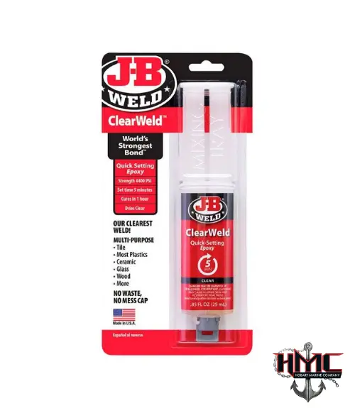 Hmc Jb Weld Clearweld Epoxy Adhesive – 25Ml Syringe 1