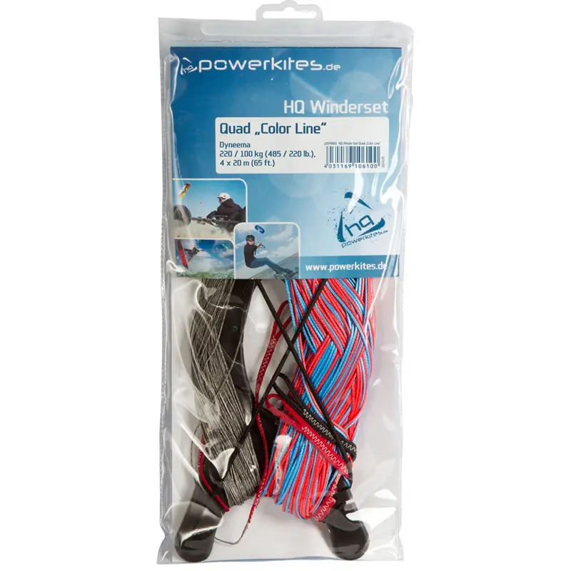 Hq Quad Colour Line Winder Set – Dual-Rated (220/100 Kp), 4 × 25 M 1