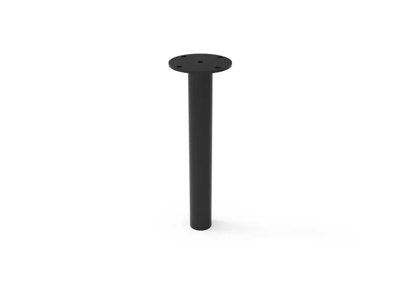 In-Ground Mounted Trash Can For Seamless Playground Integration 1