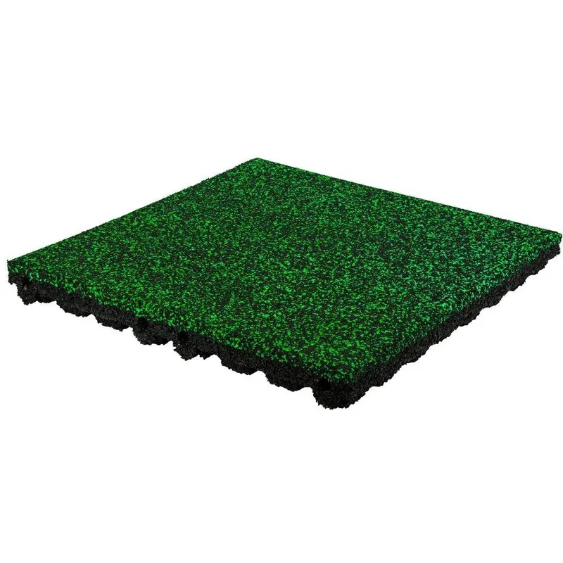 Interlocking Rubber Playground Tiles For Safety Surfacing 1