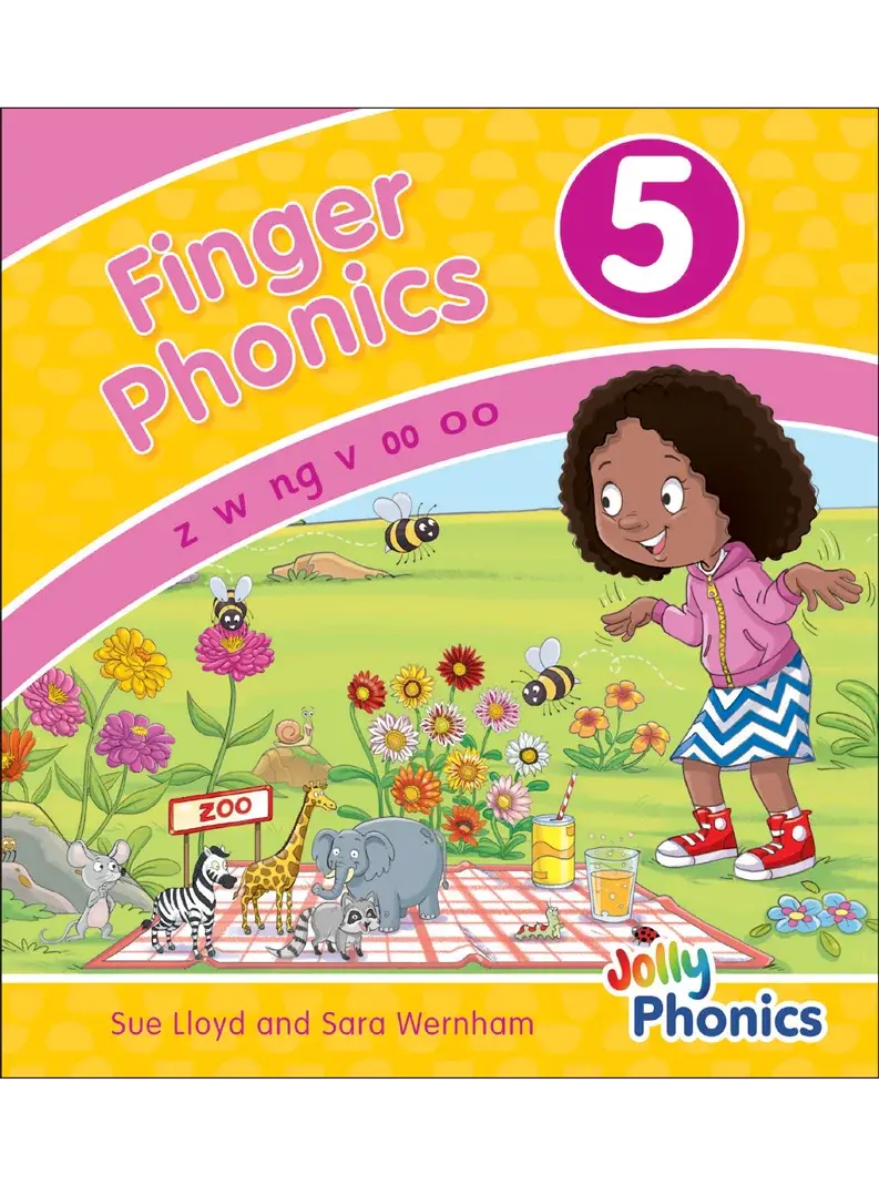 Jolly Learning Finger Phonics Book 5 – Standalone Edition 1