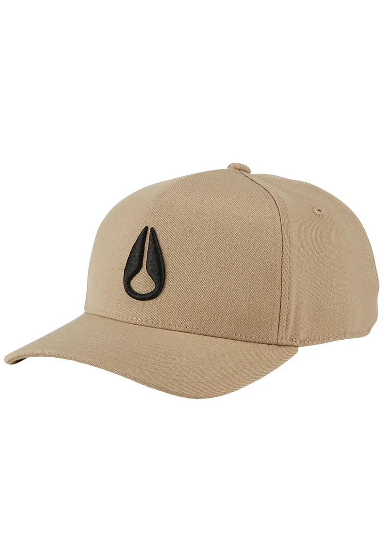 Khaki And Black Deep Down Athletic Snapback Cap 1