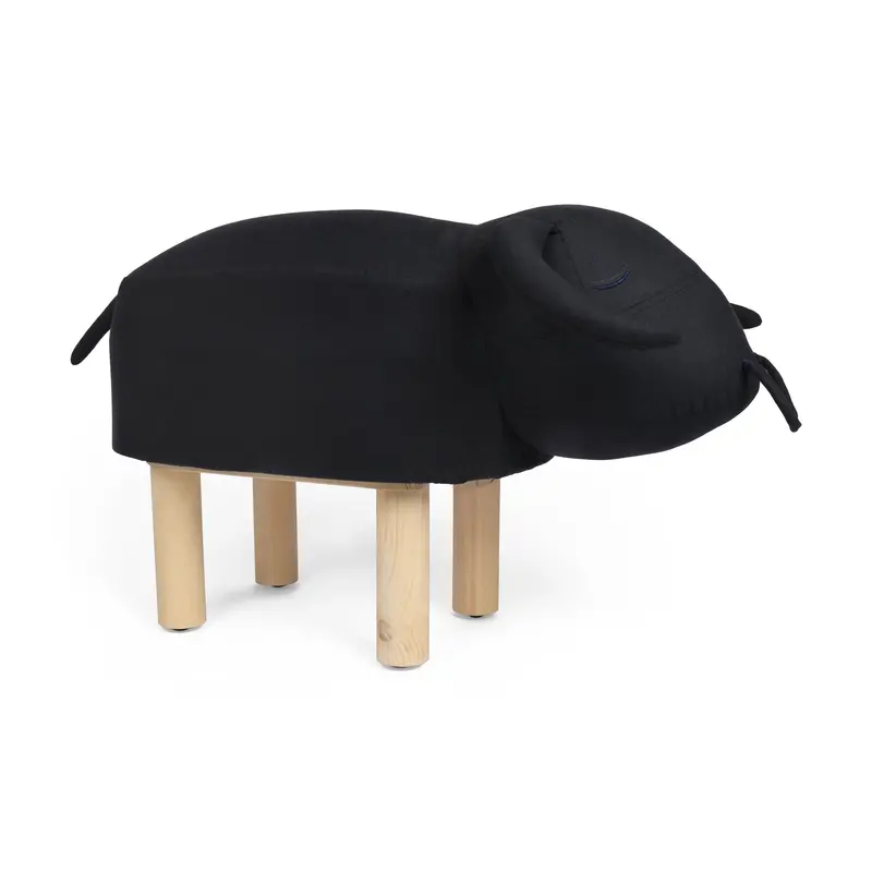 Kids’ Bull-Themed Decorative Ottoman – Nh907213 1