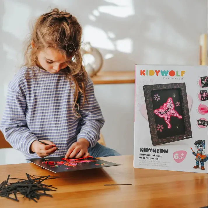 Kidyneon Fairy Tale-Inspired Light-Up Wall Art For Nurseries 1