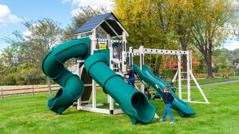King Swings Eclipse Vinyl Playset With Modern Design 1