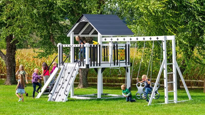 King Swings Sea King Maritime Vinyl Swing Set 1