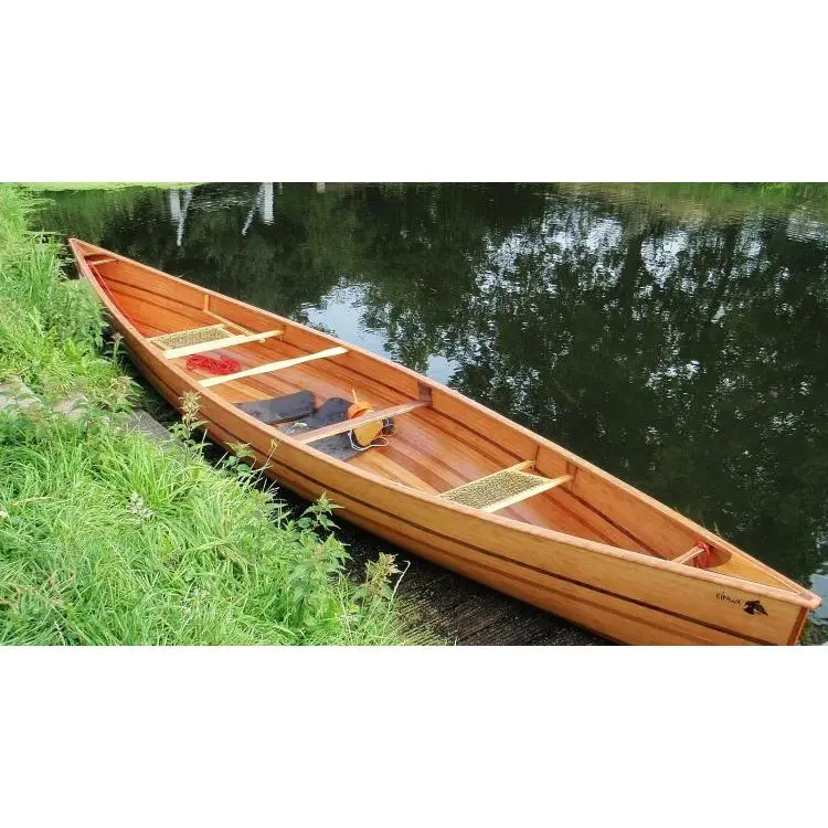 Kipawa 16' 6" Cedar Strip Canoe Kit – Agile And Efficient For Mixed-Use Paddling 1