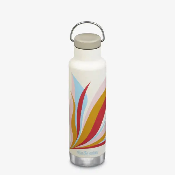 Klean Kanteen Classic Insulated 20Oz Tumbler – Retro Swish Finish 1