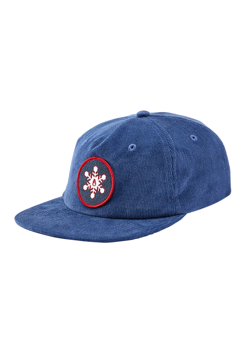 Krakta Adjustable Strapback Cap – Navy & Sky Blue 1