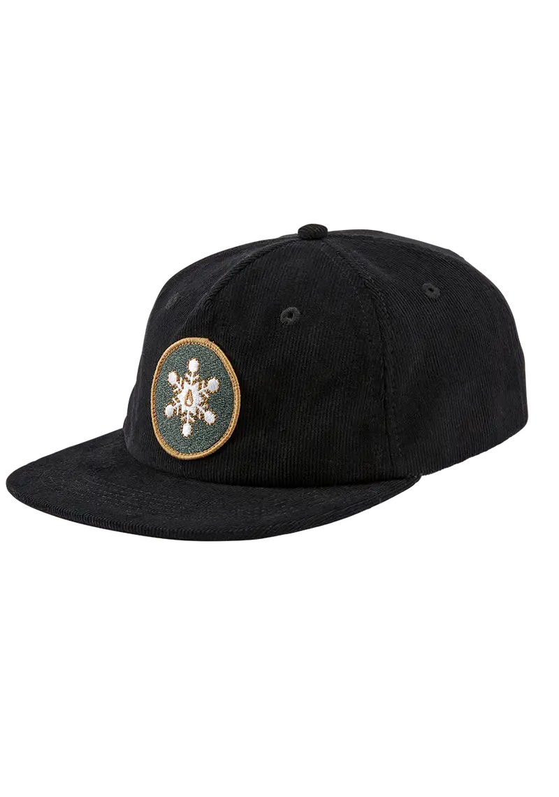 Krakta Urban Strapback – Matte Black With Emerald Green Accent 1