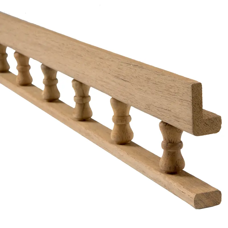 L-Shaped Pin Rail – 3-9/16" × 7/8" × 5' Corner Mounting Rail 1