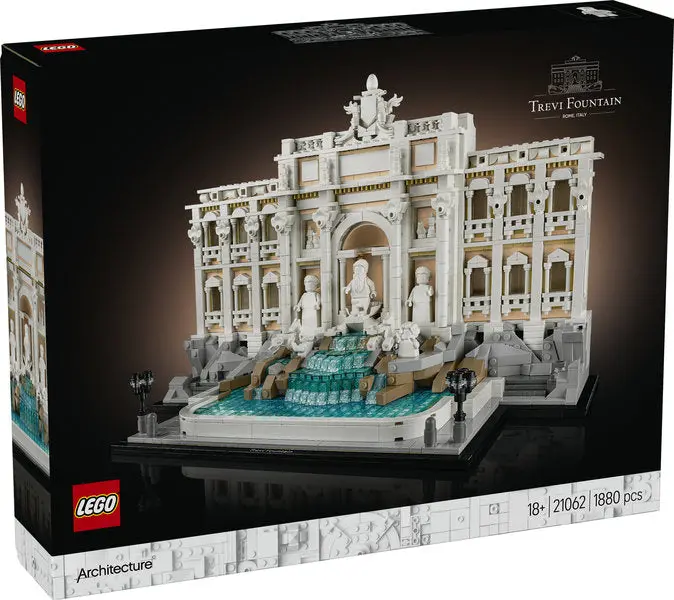 Lego Architecture 21062 Trevi Fountain – Detailed Collectible Building Set 1
