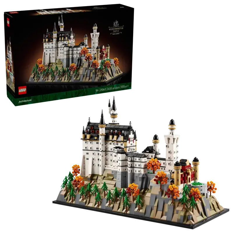 Lego Architecture Neuschwanstein Castle (21063) – Iconic Landmark Replica 1