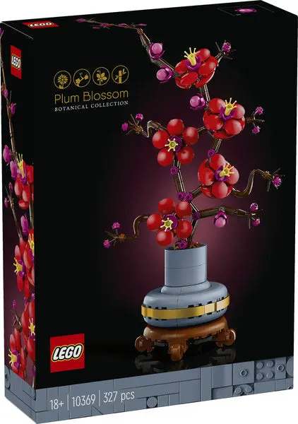 Lego Botanical Collection Plum Blossom Display Model 1