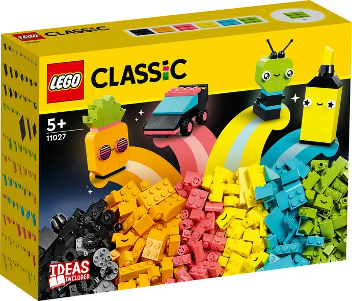 Lego Classic Creative Set: Neon Fun Building Kit (11027) 1