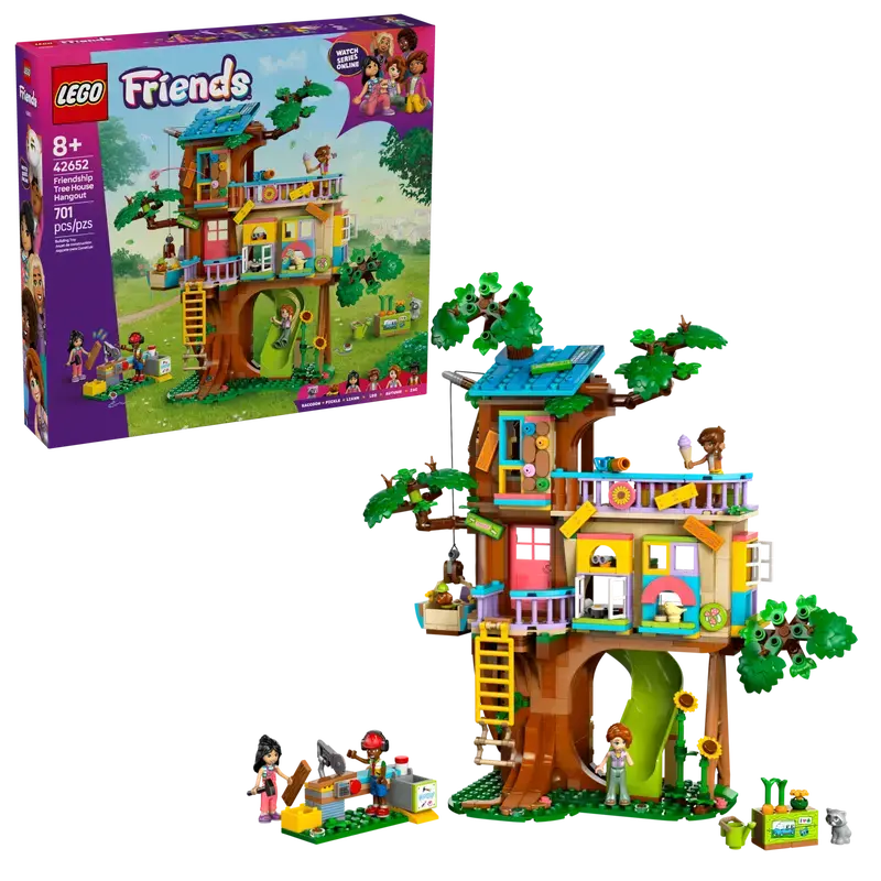 Lego Friends Treehouse Hangout With Friendship Theme 1