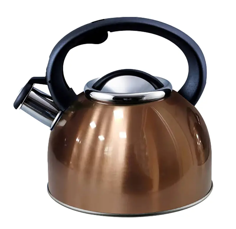 Liberty 2.5L Copper-Finish Whistling Stainless Steel Kettle 1
