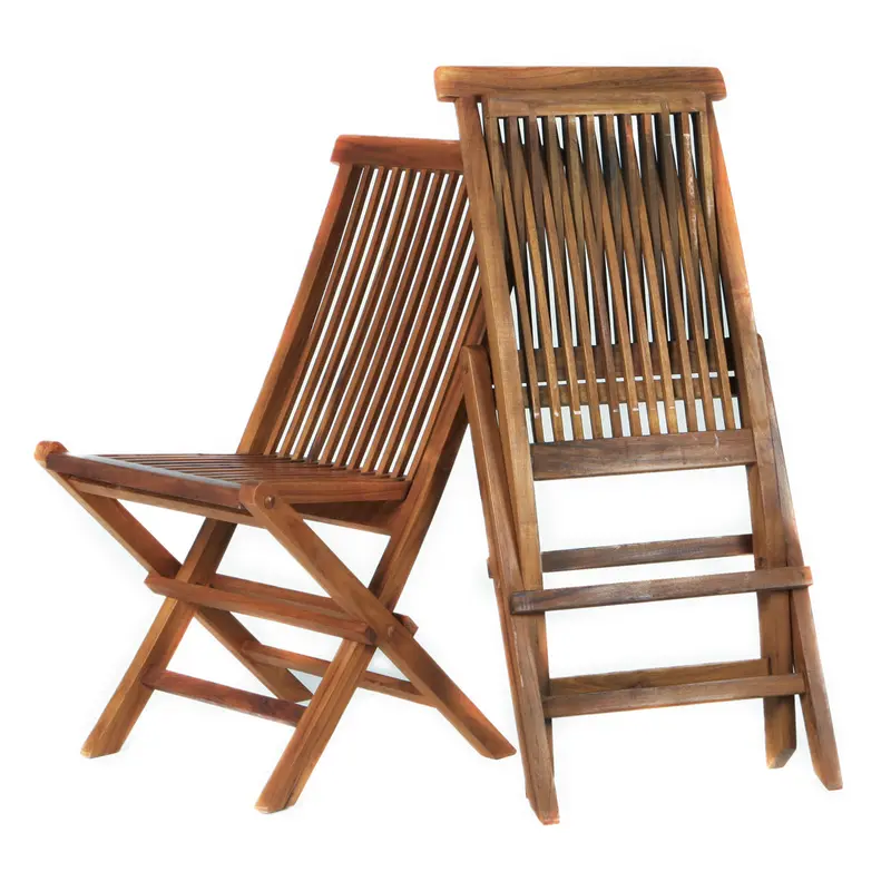 Lightweight Teak Folding Chair 1