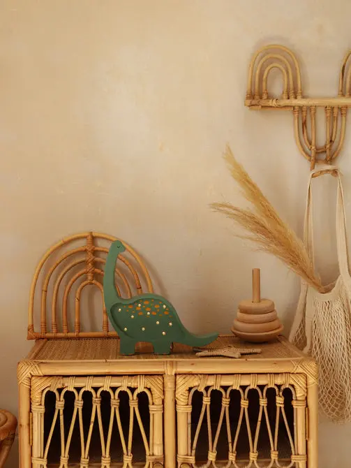 Little Lights Military Green Dino Mini Lamp 1