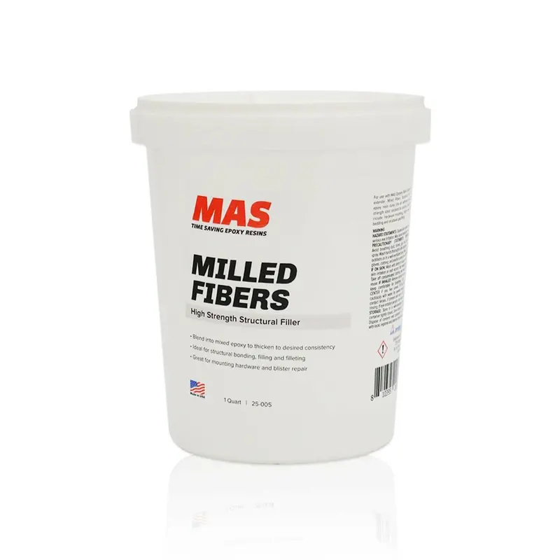Mas Milled Fiber Reinforcement For Structural Epoxy – 1 Quart 1