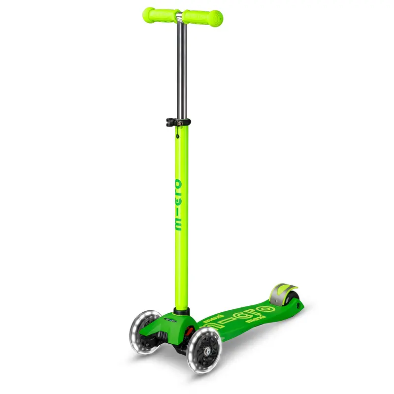 Maxi Micro Led Deluxe Scooter – Neon Green 1