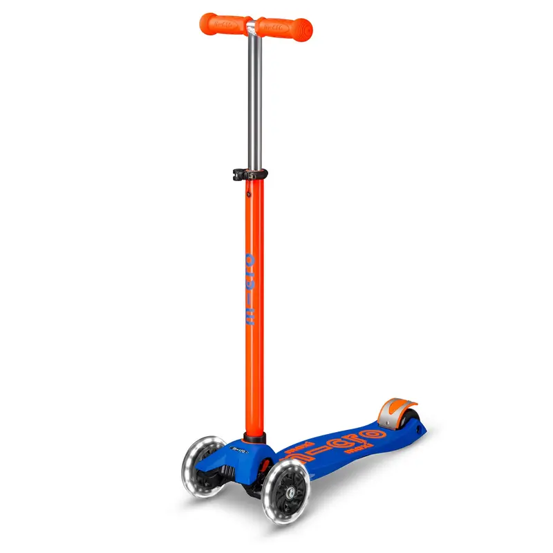 Maxi Micro Led Deluxe Scooter – Neon Orange 1