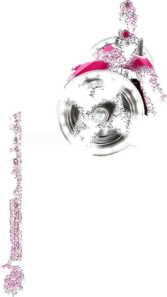 Maxi Micro Led Deluxe Scooter – Soft Pink 1