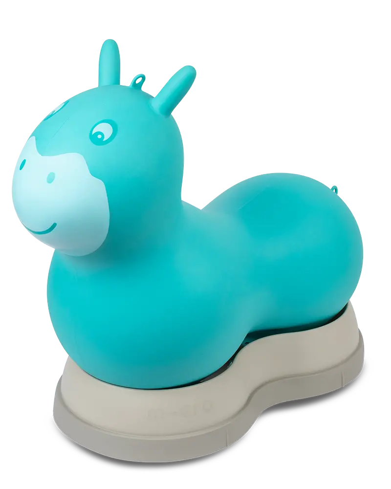 Micro Air Hopper 2 Inflatable Bouncer – Aqua Blue 1