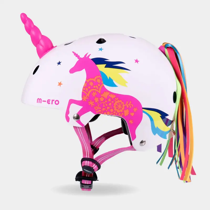 Micro Deluxe 3D Unicorn Kids’ Bike Helmet 1