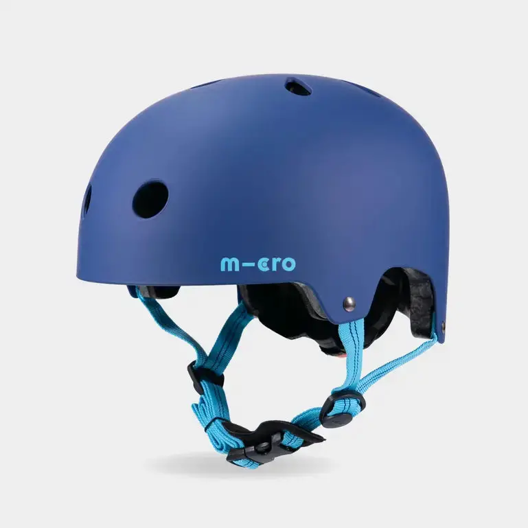 Micro Deluxe Helmet – Matte Navy Finish 1