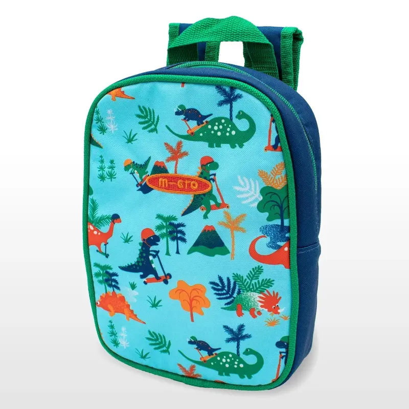 Micro Eco Dinosaur Lunch Bag With Zip Closure 1