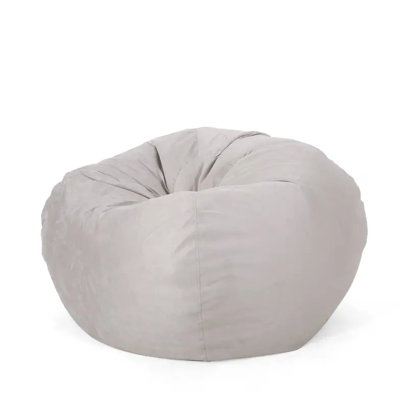 Microfiber Modern Bean Bag Chair – 5 Ft – Nh770313 1