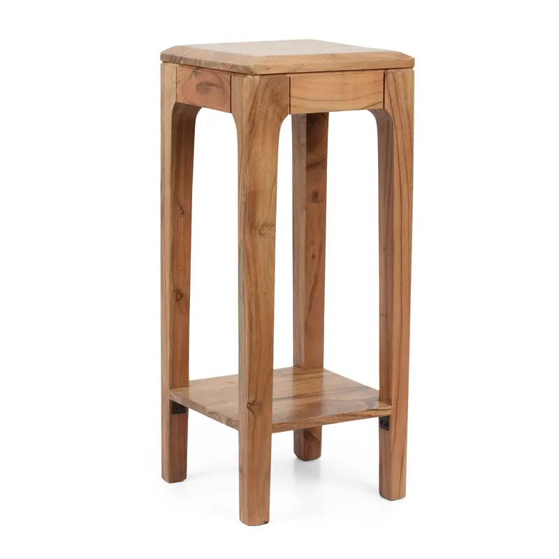 Mid-Century Inspired Acacia Wood Plant Stand – Nh730413 1