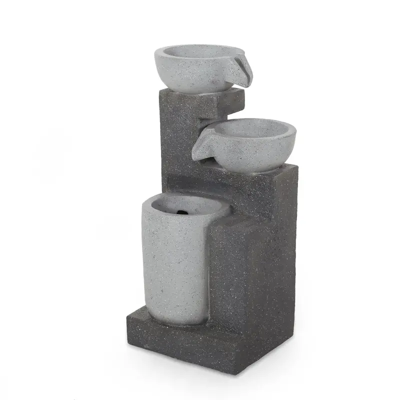 Minimalist 3-Tier Outdoor Fountain Design – Nh220413 1