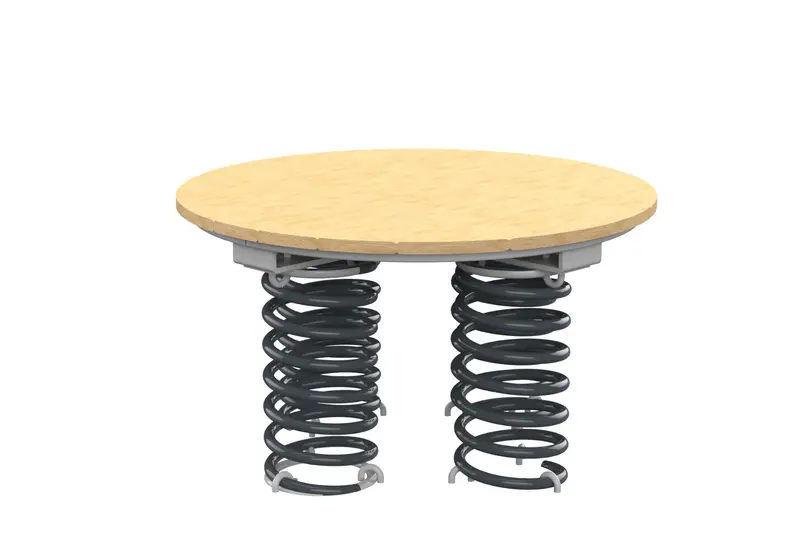 Mushroom Spring Playground Unit – Robinia Timber Construction 1