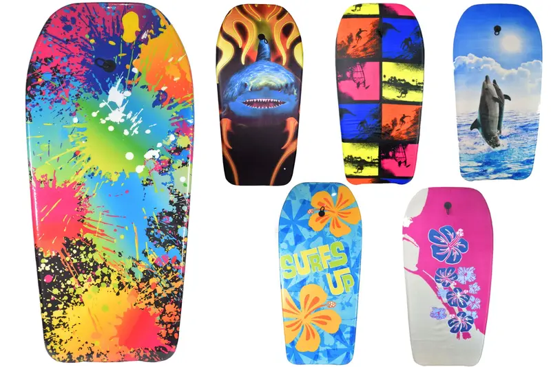 Nalu 41-Inch Eps Adult Bodyboard – 6 Vibrant Designs 1