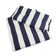 Navy-And-White Replacement Cushion Set For Director'S Ii Chair 1