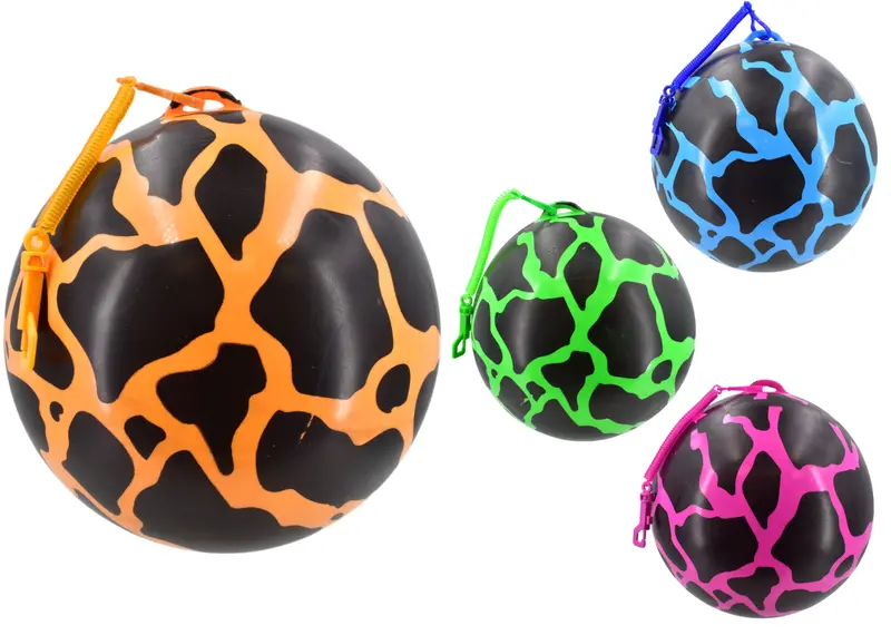 Neon Glow Lava Ball Keychain Toy 1