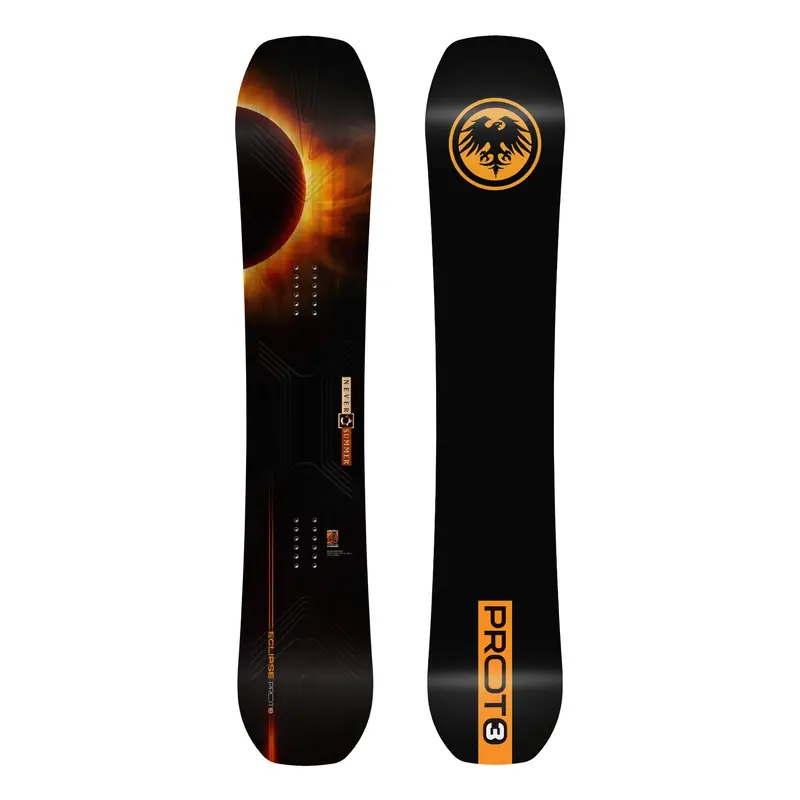 Never Summer Proto T3 Eclipse Snowboard – 2025/26 Premium Camber Hybrid 1