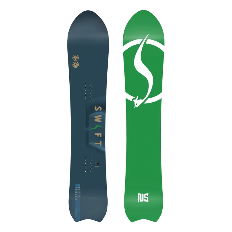 Never Summer Swift Snowboard – 2025/26 Lightweight Park & Street 1