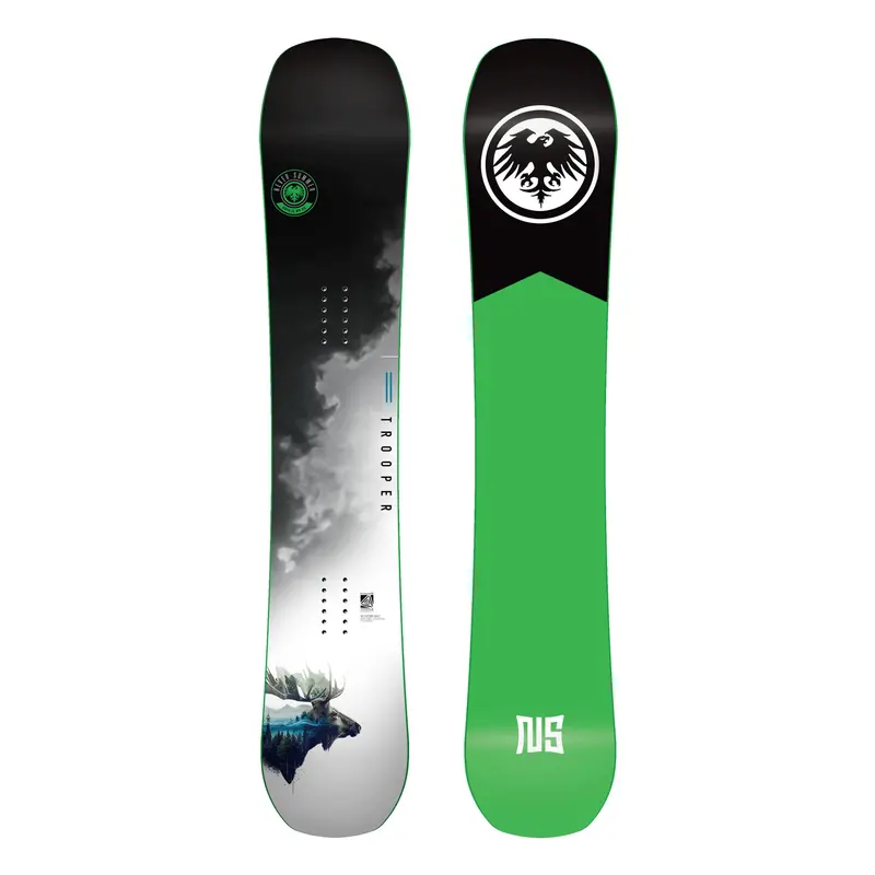 Never Summer Trooper Snowboard – 2025/26 Freestyle Twin Tip 1