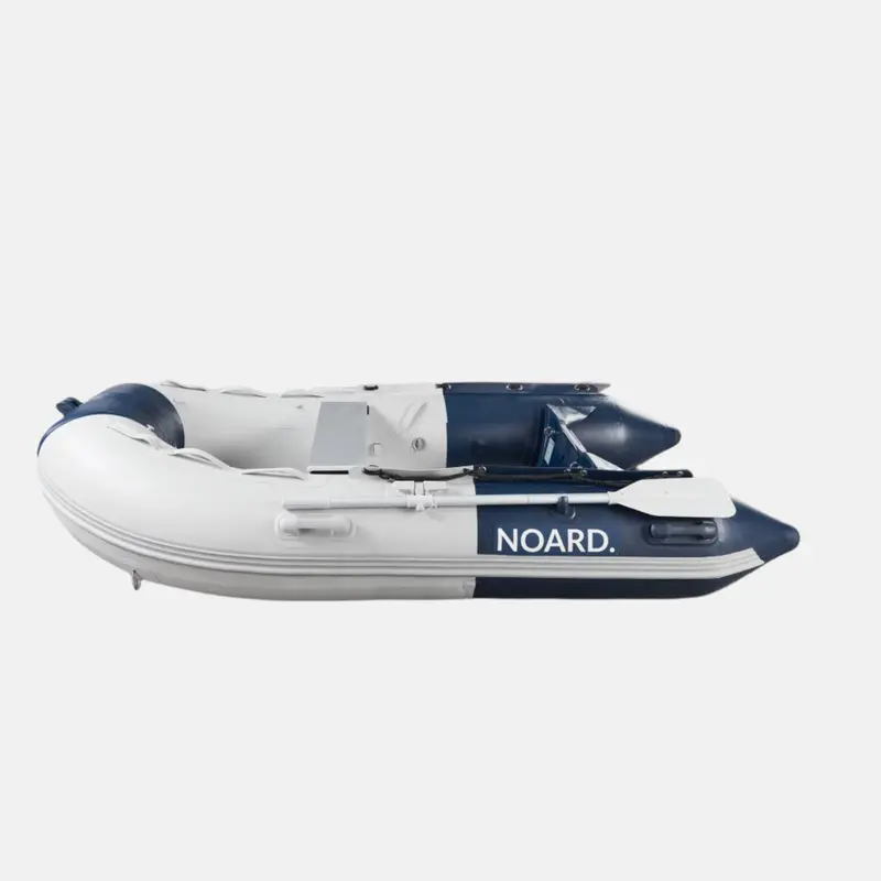 Noard 2.7 M Ultra-Portable Inflatable Boat With Aluminum Hull (Blue/Grey) 1