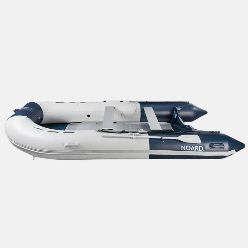 Noard 3.8 M Stable Inflatable Dinghy With Aluminum Base (Blue/Grey) 1