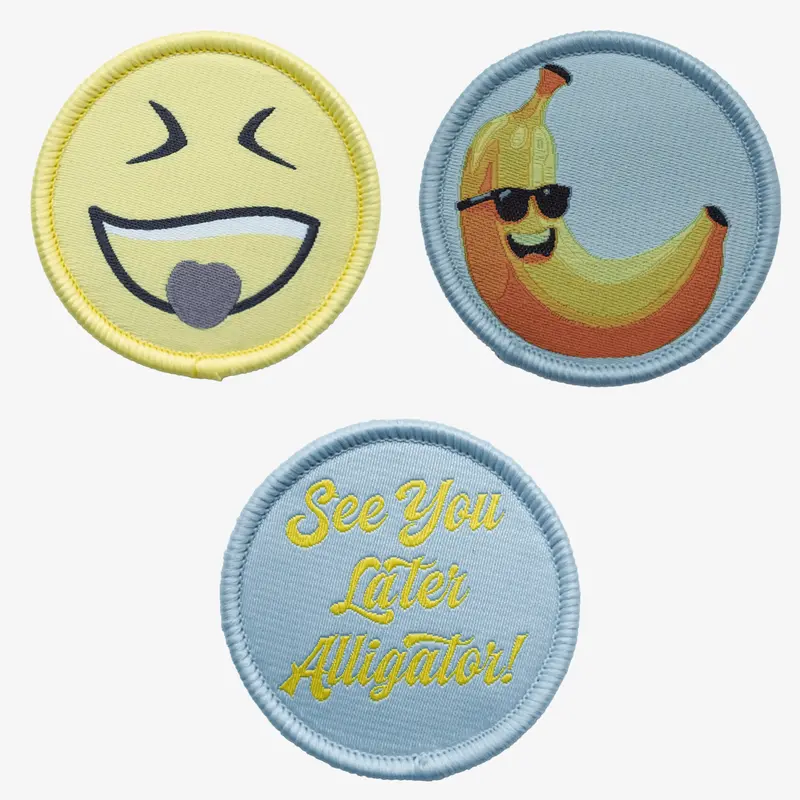 Noard Banana Fun Adhesive Patch Set For Gear & Gear Bags 1