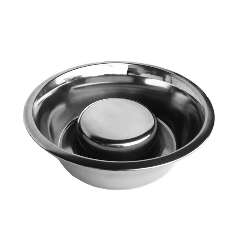 Not So Fast Stainless Steel Slow Feed Dog Bowl – Designed To Promote Healthy Eating Habits 1