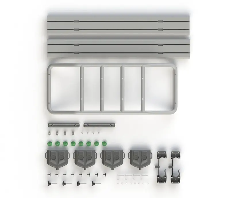 Ns130 Seat Frame With Mounting Rail Kit 1