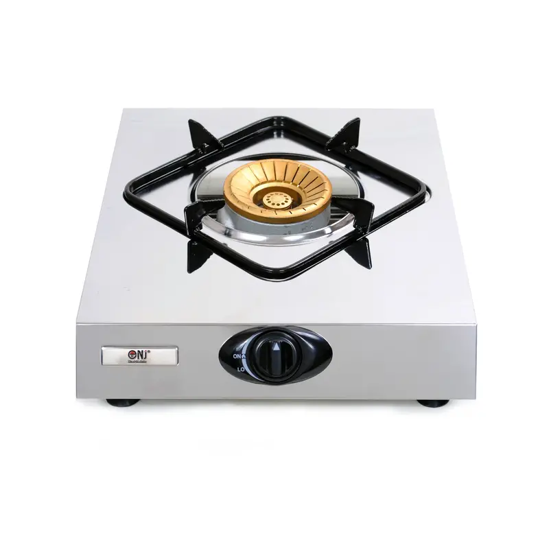 Nt-1 Single-Burner Stainless Steel Natural Gas Stove – Indoor Use 1